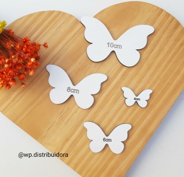 MOLDE BORBOLETA EM MDF