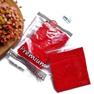 MEIA DE SEDA LISA ARTE C/ MEIA VERMELHO PCT C/ 2 UN