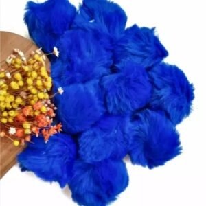 POMPOM FOFINHO 7CM AZUL BIC