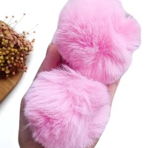 POMPOM FOFINHO 7CM ROSA