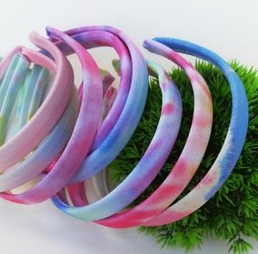 TIARA ENCAPADA TIE DYE 15MM UND