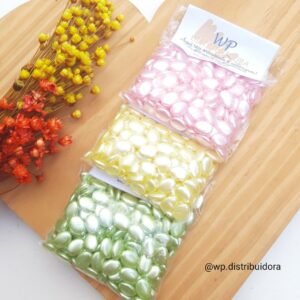 ENTREMEIO DISCO OVAL BRILHO 8X12 MM C/ 30G
