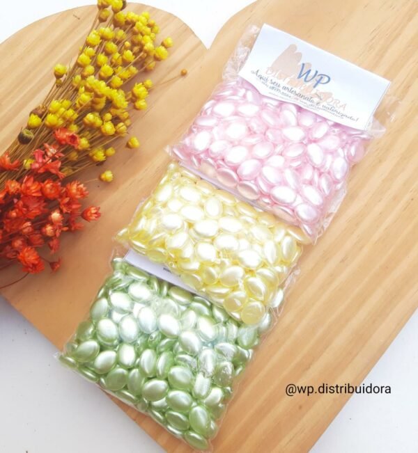 ENTREMEIO DISCO OVAL BRILHO 8X12 MM C/ 30G