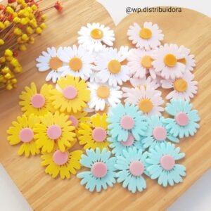 APLIQUE FLOR BEM ME QUER  3,5 CM