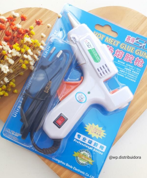 PISTOLA DE COLA QUENTE IMPORTADA FINA BIVOLT 20W