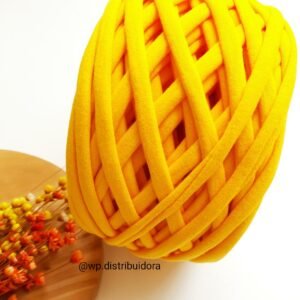 FIO DE MALHA PLUS AMARELO GEMA PCT C/ 1 METRO