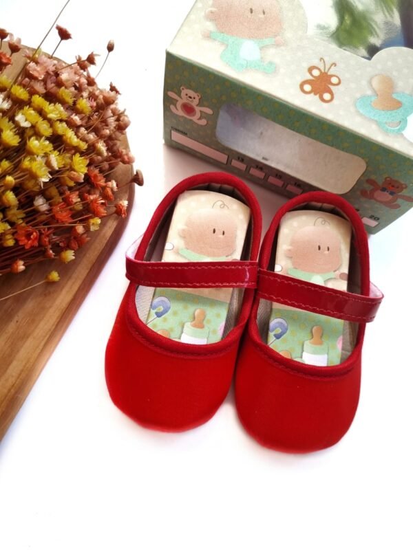 SAPATINHO BABY Nº 15 VERMELHO