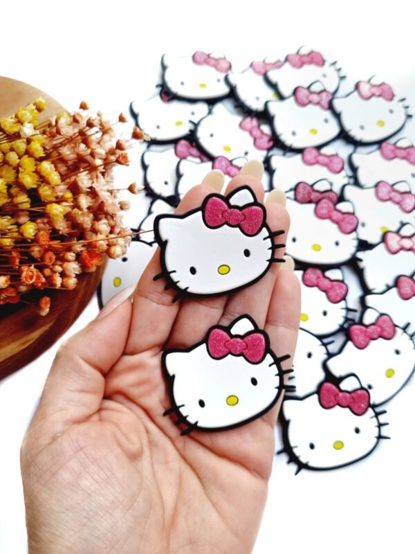 GATINHA HELLO KITTY EMBORRACHADA PEQUENA 5CM C/ 2 UND