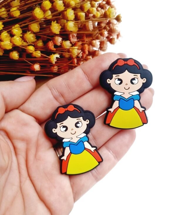 PRINCESA DISNEY BRANCA DE NEVE EMBORRACHADA 4CM C/ 2 UND