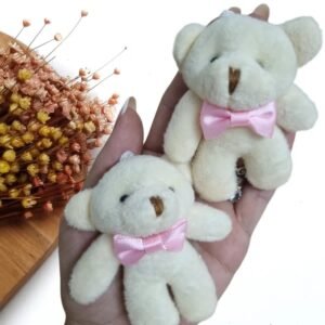 CHAVEIRO URSINHO EM PELÚCIA 8CM CREME UND