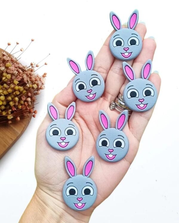 BOLOFOFOS BUNNY COELHINHA EMBORRACHADA 4CM C/ 2 UND