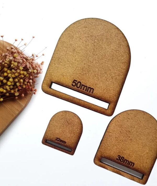 KIT PONTEIRA MOD 02 EM MDF COM 3 PEÇAS