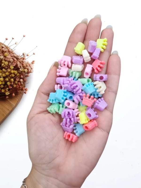 ENTREMEIO COROA 10X12MM CORES CANDY C/ 30G