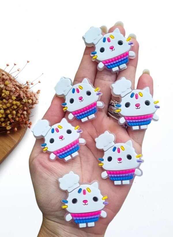 GATINHA CAKEY MUNDO DA GABBY EMBORRACHADO 4CM C/ 2 UND