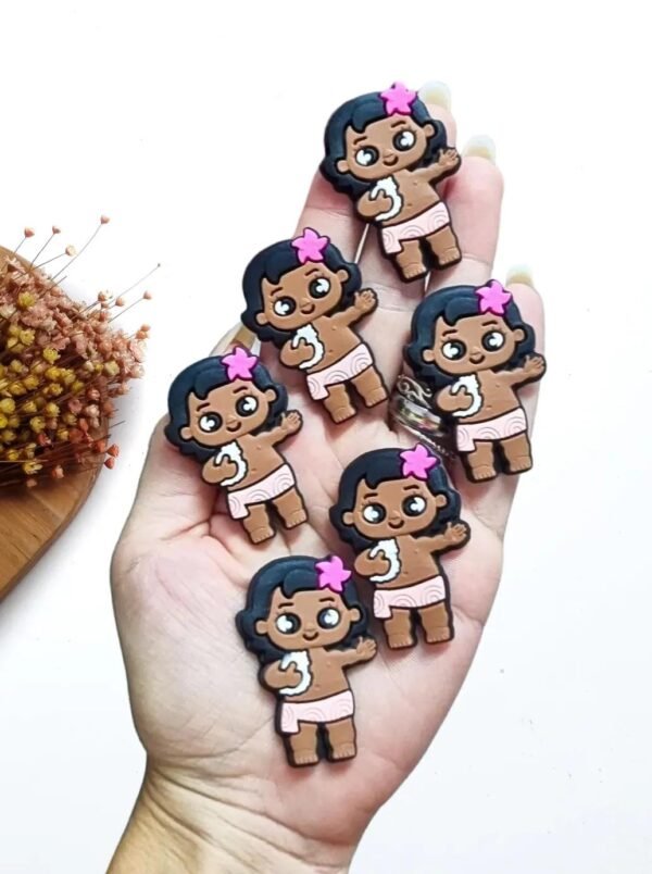 PRINCESA MOANA BABY EMBORRACHADA 4,5CM C/ 2 UND