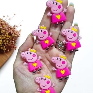 PEPPA PIG EMBORRACHADO 4CM C/ 2 UND