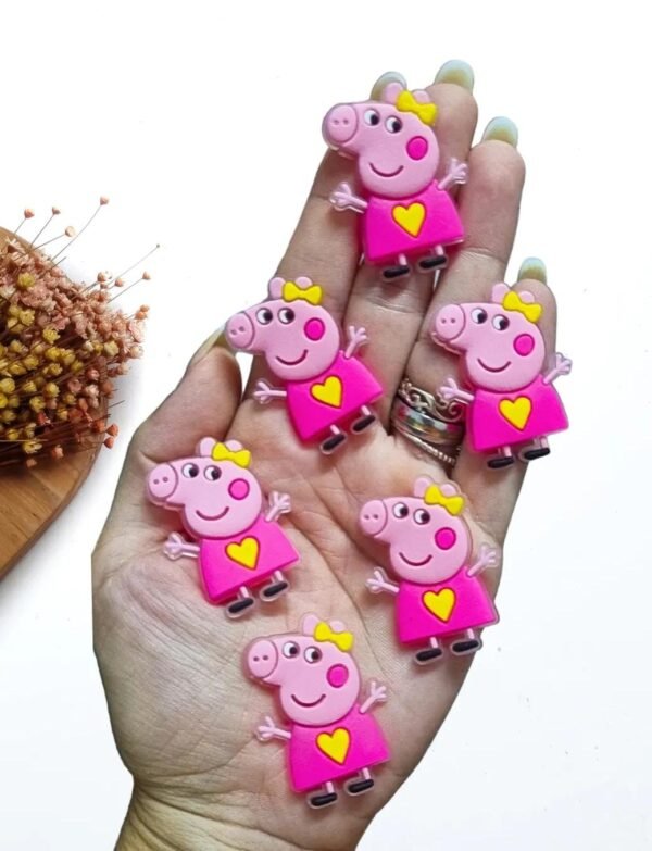 PEPPA PIG EMBORRACHADO 4CM C/ 2 UND