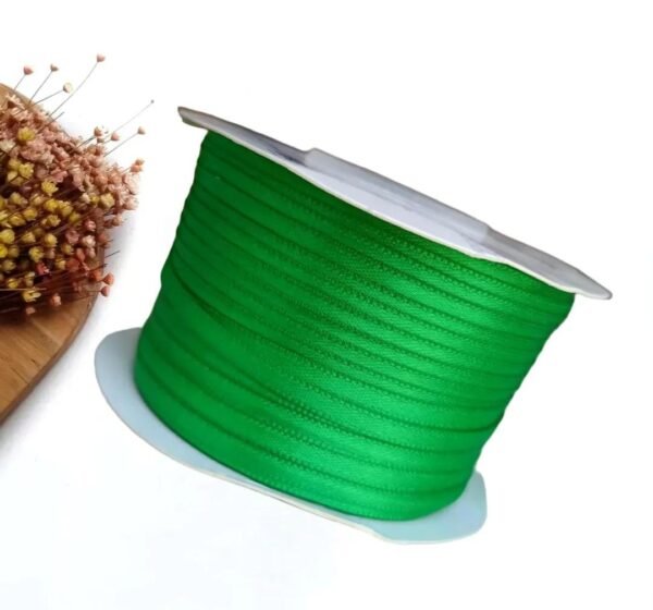 FITA PRINCESS CETIM 4MM VERDE - METRO