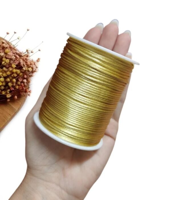 FIO RABO DE RATO 1MM DOURADO C/ 10 METROS