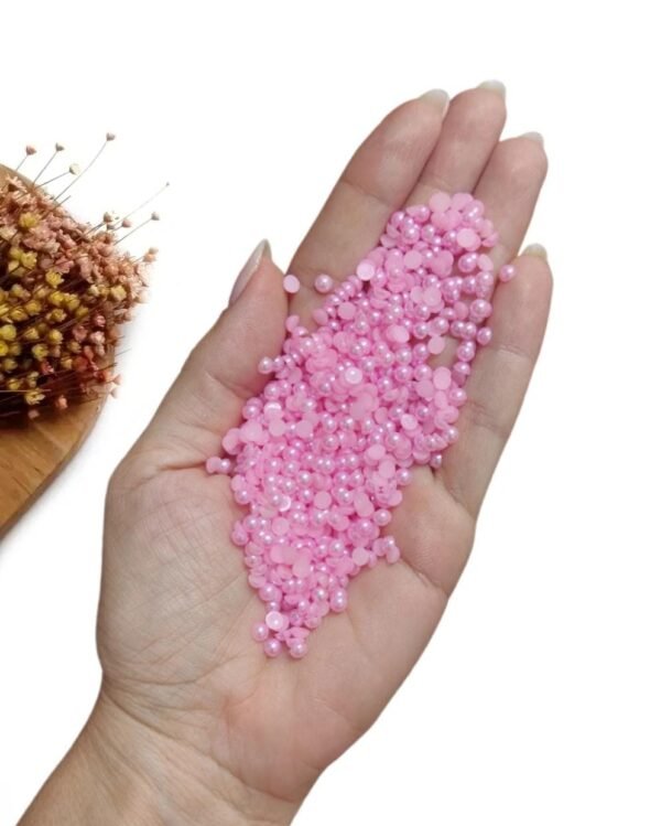 MEIA PÉROLA ABS Nº 4 ROSA C/ 20G