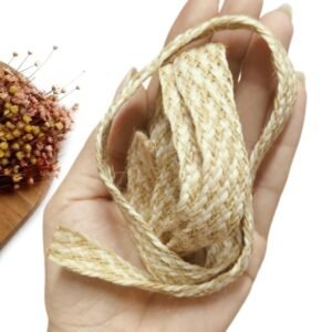 FITA DE JUTA COR PALHA 15 MM PCT C/ 90 CM