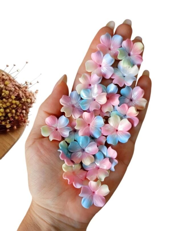 FLOR DE PORCELANA CANDY 3 CM C/ 2 UND