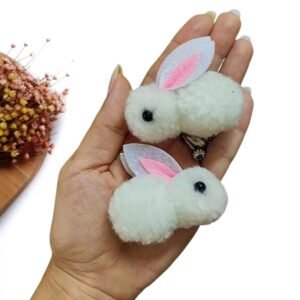 POMPOM COELHO 40MM BRANCO UND