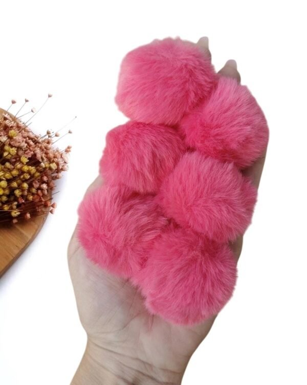 POMPOM FOFINHO GOIABA 4CM UND