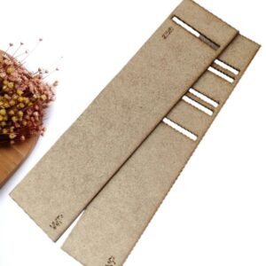 MOLDE LAÇO DUPLO 2 PEÇAS EM MDF C/ 8 TAMANHOS