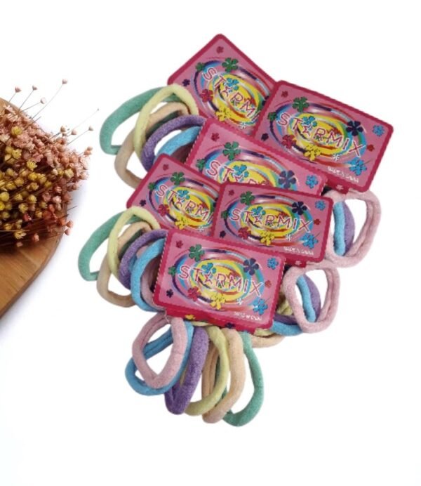 XUXINHA DE CABELO CANDY 4,5CM C/ 6 UND