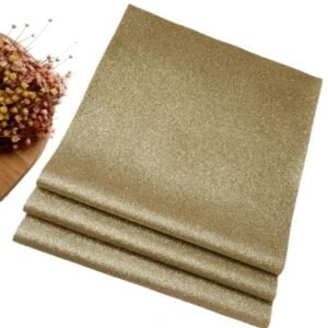 LONITA GLITTER FINO GLAMOUR DOURADA 25X50CM UND