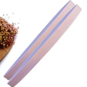 FITA CADARÇO SARJADA ROSA CLARO 10 MM - METRO