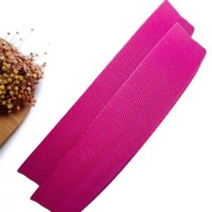 FITA CADARÇO SARJADA PINK 35 MM - METRO