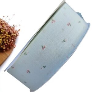 FITA DE LINHO C/ FLOR 38MM VERDE - METRO