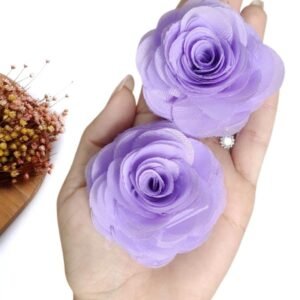 FLOR DE VOAL 6CM LILÁS UND