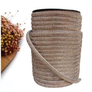 MEIA CANA DE STRASS 6MM ROSE GOLD - METRO