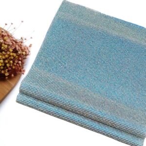 MICRO MANTA STRASS CRISTAL PRATA 10 FILEIRAS 2X40CM UND