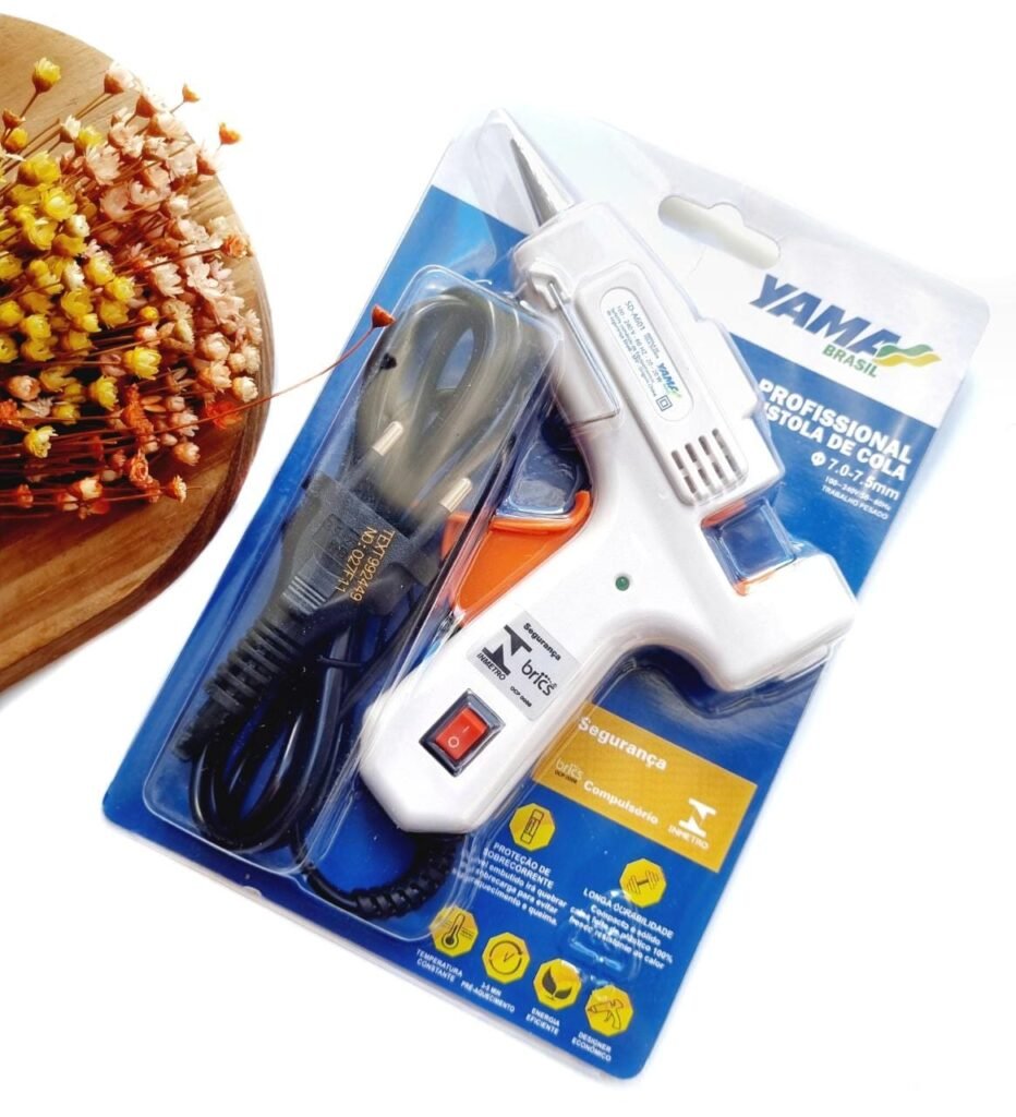 PISTOLA DE COLA QUENTE FINA YAMA BRASIL 20W BIVOLT