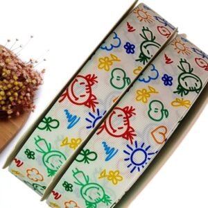 FITA YAMA GORGURÃO 38MM ESCOLAR RABISQUINHAS - METRO