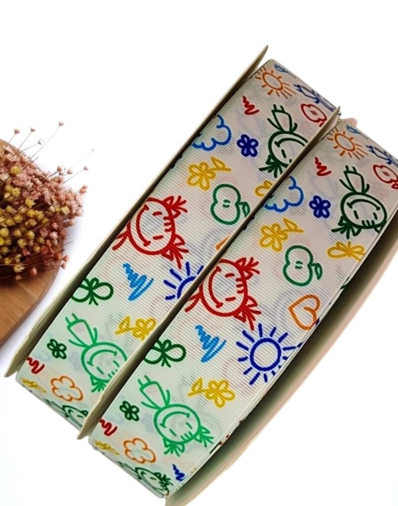 FITA YAMA GORGURÃO 38MM ESCOLAR RABISQUINHAS - METRO