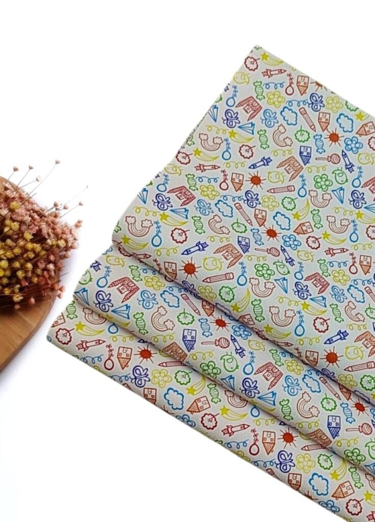 LONITA ESTAMPA ESCOLAR OBJETOS ESCOLARES 27 CM X 40 CM UND