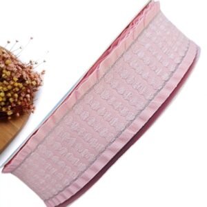 FITA IMPORTADA BORDAS FRANZIDA 38 MM ROSA - METRO