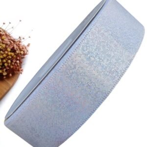 FITA IMPORTADA HOLOGRÁFICA BOREAL 38 MM PRATA - METRO