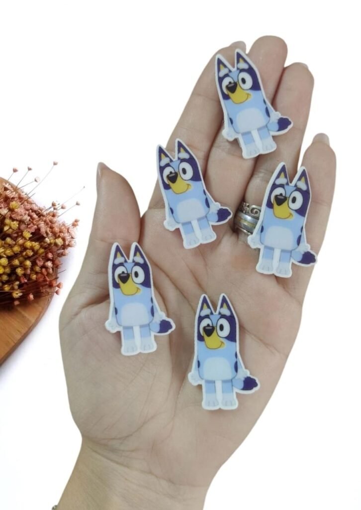 APLIQUE EM ACRÍLICO BLUEY 4 CM UND
