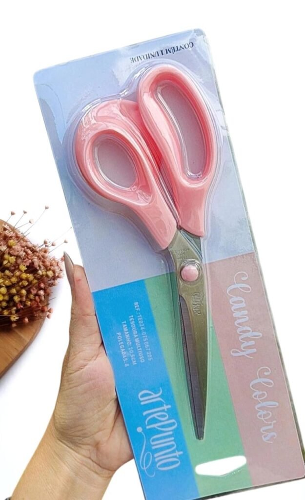 TESOURA MULTIUSO ARTEPUNTO CANDY COLOR 20,5 CM UND