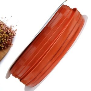 TIRA IMPORTADA ESCOLAR VERNIZ 10 MM LARANJA - METRO