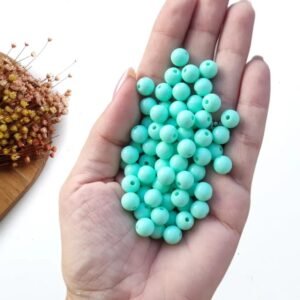 BOLA LEITOSA 8MM VERDE FANTASMA C/ 20G