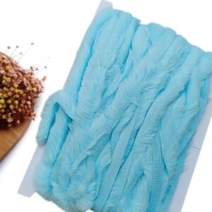 FITA PELINHO AZUL BEBÊ 10MM METRO