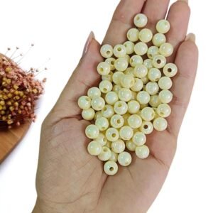 PÉROLA IRISADA Nº 8 MARFIM C/ 30G