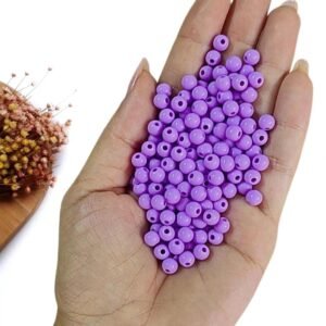 BOLA LEITOSA 6MM LILAS C/ 20G
